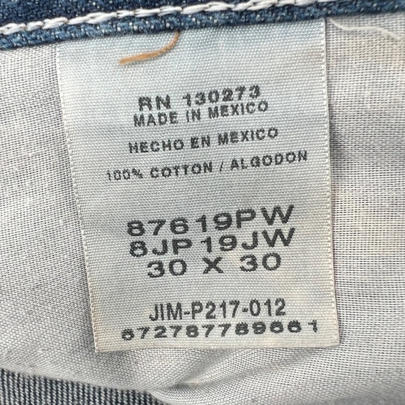 Rustler Straight Leg Jeans Size 30 x 30 Men’s - Picture 2 of 4